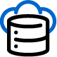 Data silos icon