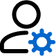 Role-based access icon