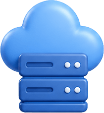 Cloud server illustration